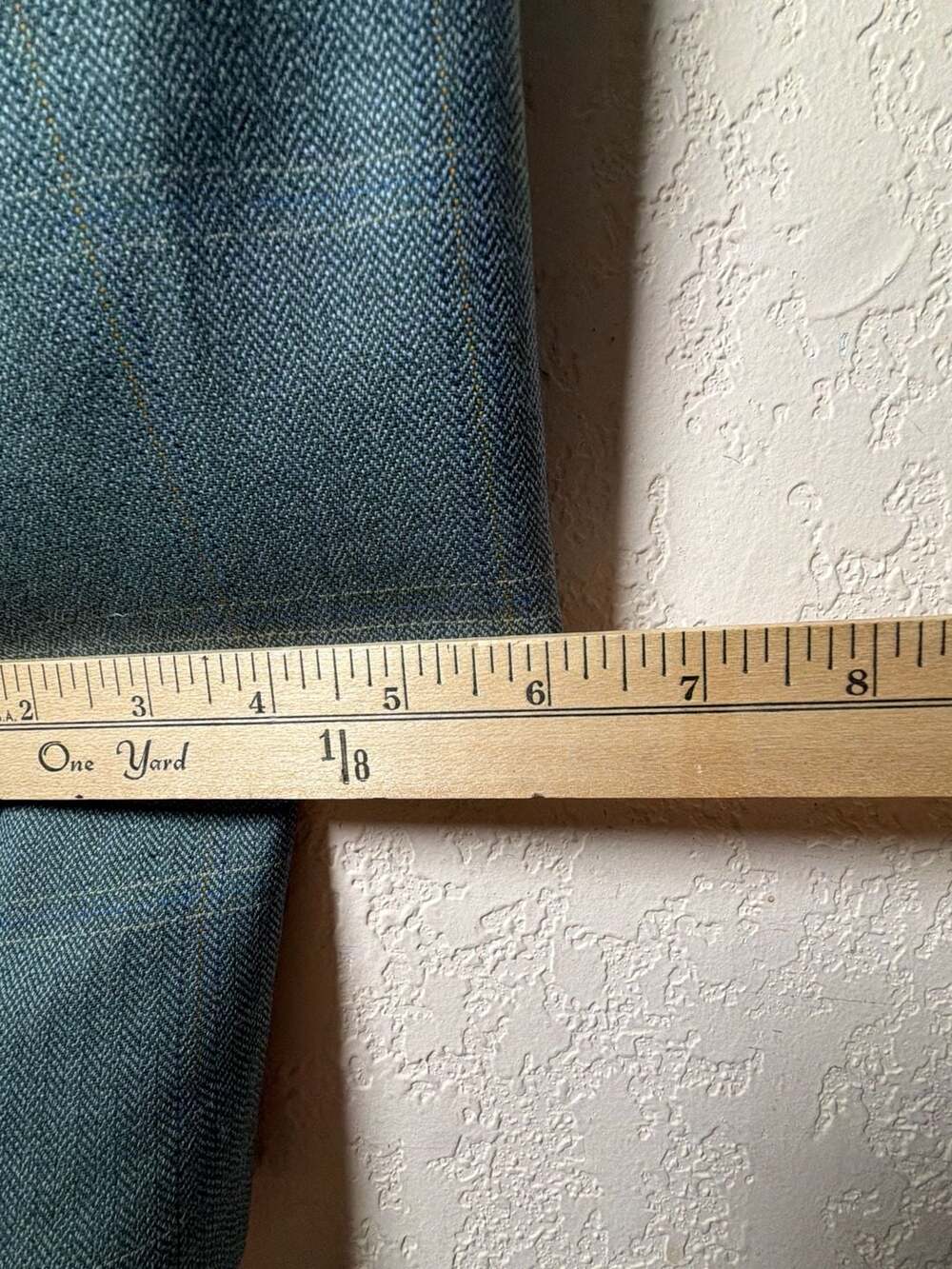 Brooks Brothers Herringbone Windowpane Suit Jacket Blazer 48L 100% Wool - Picture 9 of 15